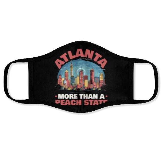 Atlanta City Georgia USA America United States Face Masks