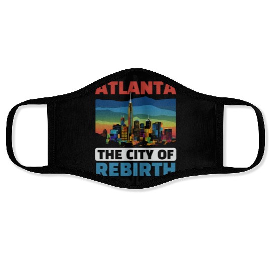 Atlanta City Georgia USA America United States Face Masks