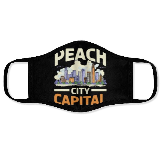 Atlanta City Georgia USA America United States Face Masks