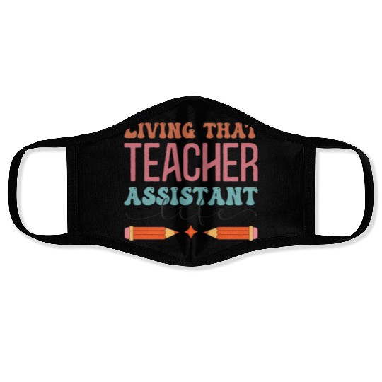 Teacher Assistant Face Masks