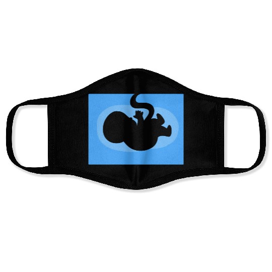 Baby Ultrasound Medical Doctor Face Masks