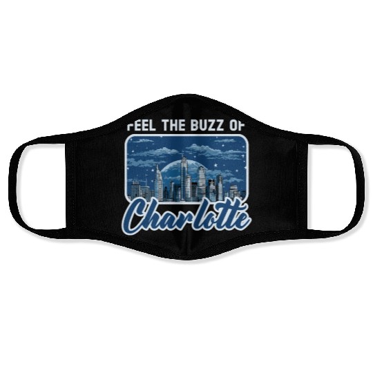Charlotte North Carolina USA America United States Face Masks