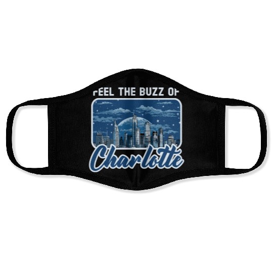 Charlotte North Carolina USA America United States Face Masks