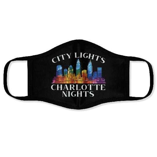 Charlotte North Carolina USA America United States Face Masks