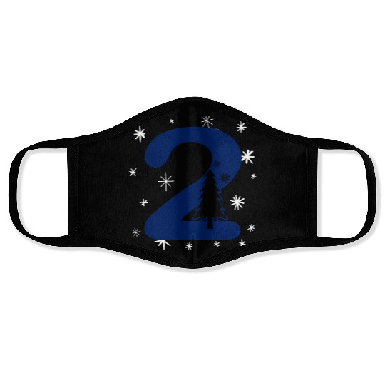 Second Christmas Number 2 - Nr. Two Face Masks