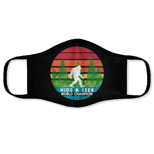 Bigfoot Hide amp Seek World Champion Face Masks
