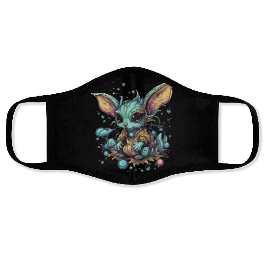 A mythical creature Pixie Face Masks