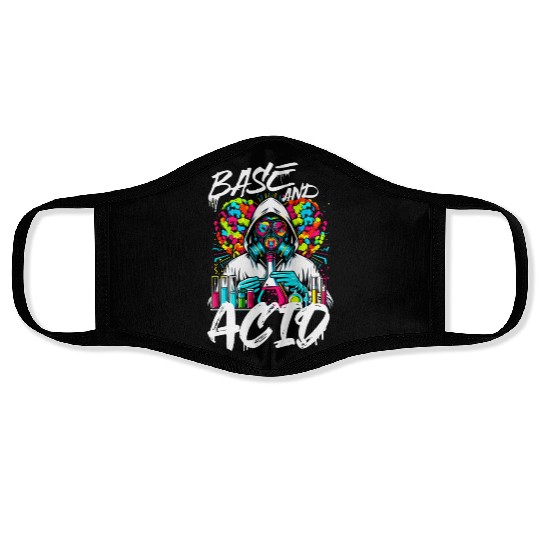 Base and Acid Chemistry Face Masks