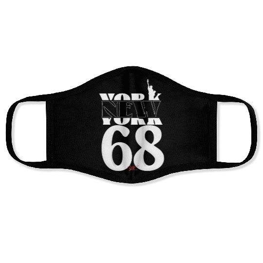 New York statue of liberty Face Masks