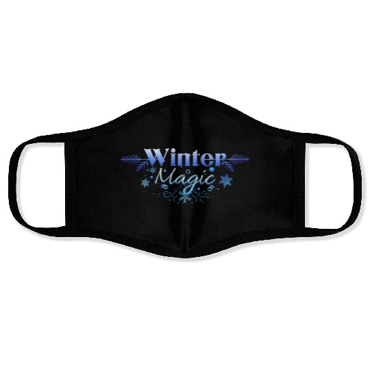 Winter Magic Face Masks