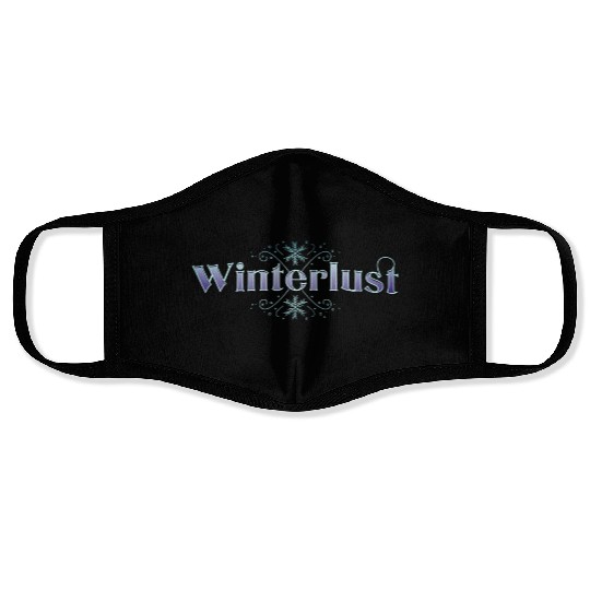 Winterlust Purple Face Masks