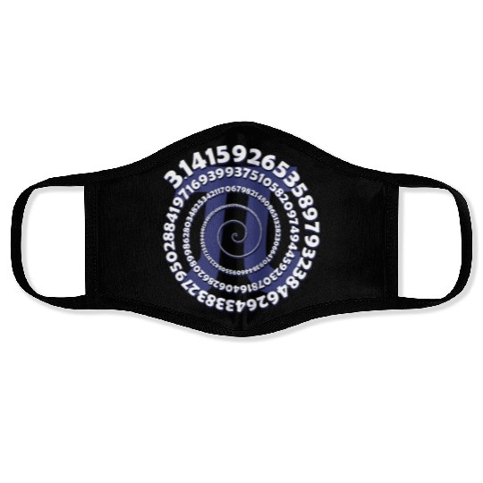 3.14 Math Teacher Pi National Day Face Masks Geek Nerd