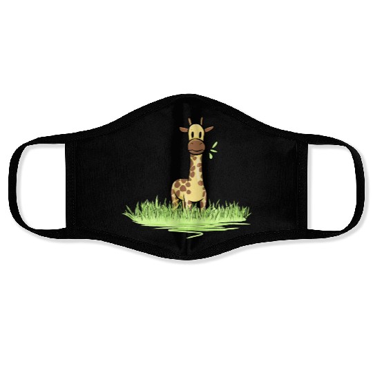 Giraffe Face Masks