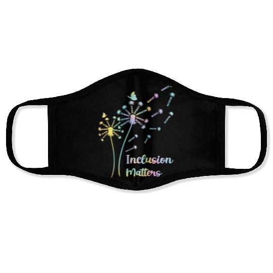 Inclusion Matters Special Education Sped Teacher Face Masks