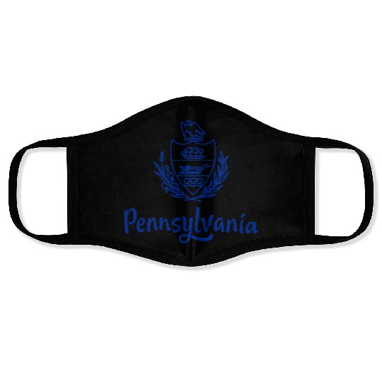 Show off your colors Pennsylvania Face Masks