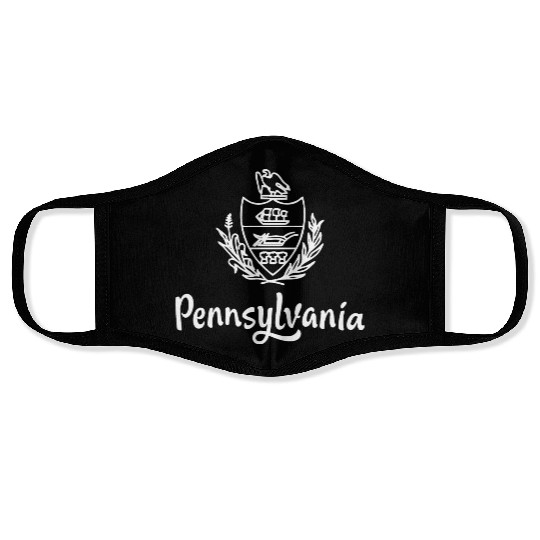 Show off your colors Pennsylvania Face Masks