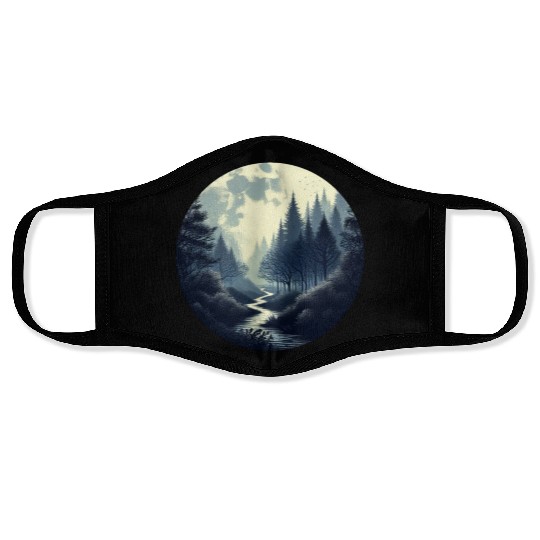 Enchanted Forest - Great Christmas Gift! Face Masks