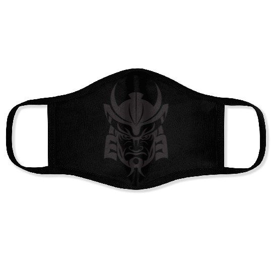 Samurai Helmet Logo Katana Swordsman Face Masks