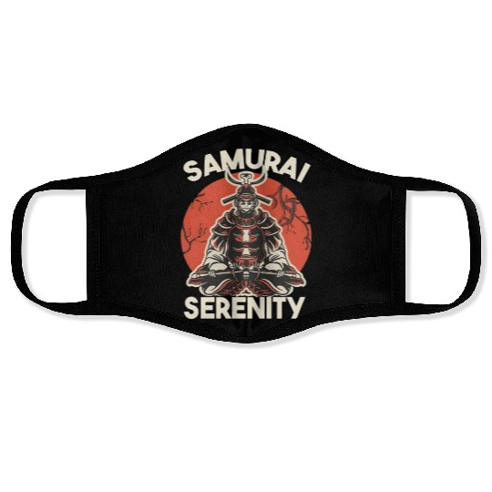 Samurai Serenity Face Masks