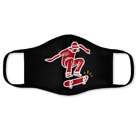 SKATEBOARDING Face Masks