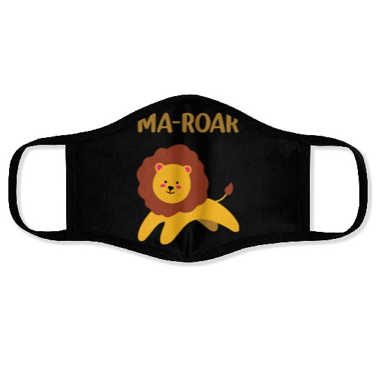 Jewish Passover Seder Plate Maror Ma Roar Lion Of Face Masks