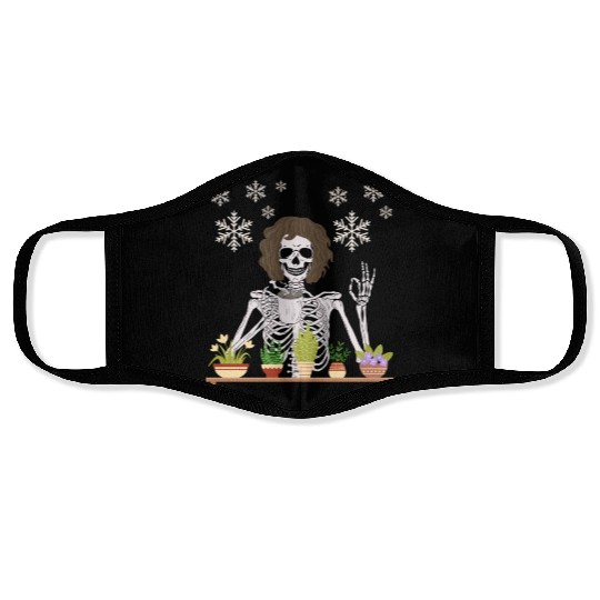 Skeleton Coffee Face Masks