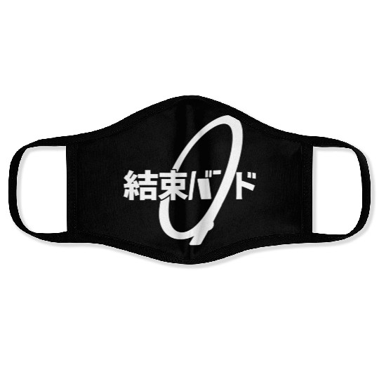 Cable tie Kanji Hiragana Kessoku Band Rocker Band Face Masks