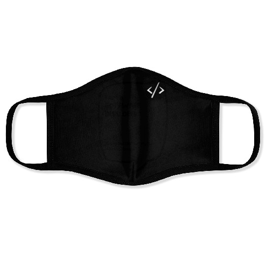 Proud Software Developer Face Masks - Embrace Expertise