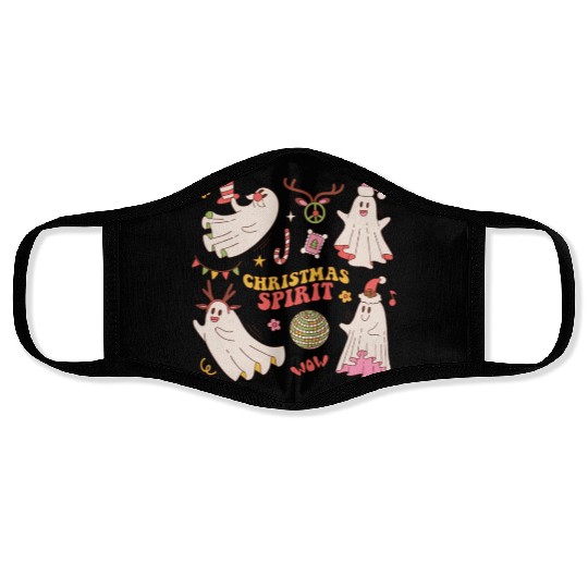CHRISTMAS SPIRIT Face Masks