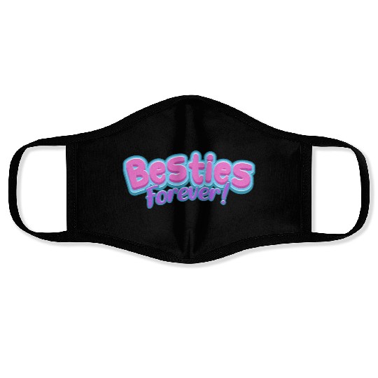 Besties Forever Face Masks