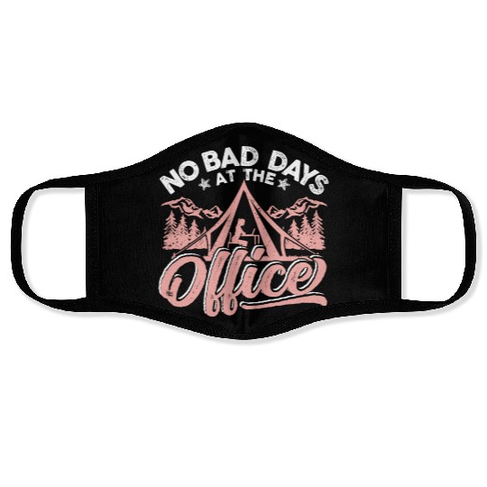 No bad days at this office Face Masks