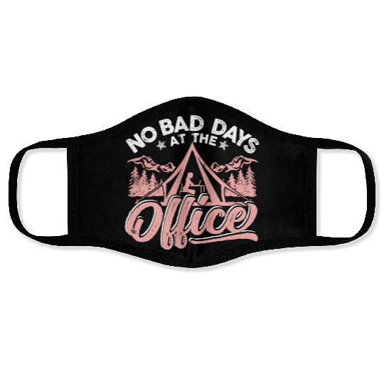 No bad days at this office Face Masks