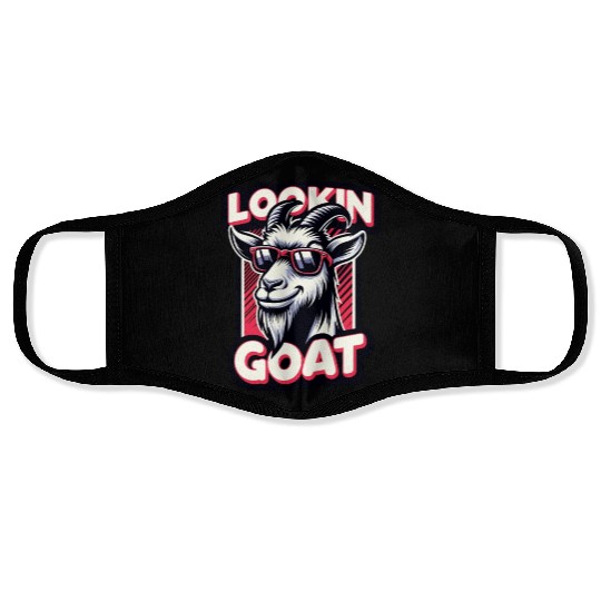 Farm Animal Animal Farmer Goat Lover Face Masks