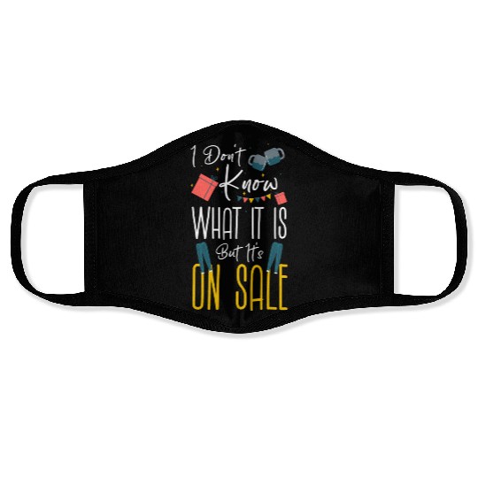 Shopping Addict Queen Clothes Face Masks
