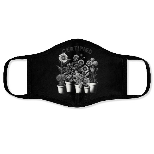 Certified Plant Mom Face Masks