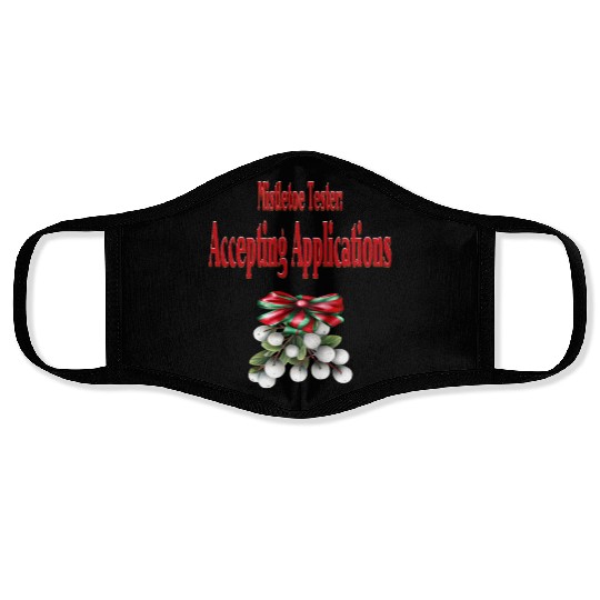 Mistletoe Tester Face Masks
