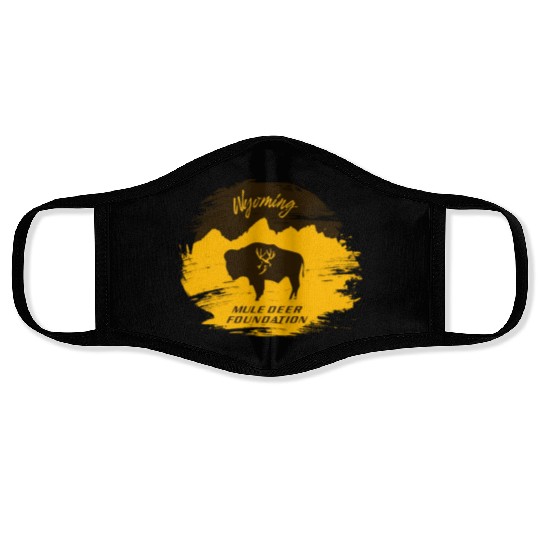 Mule Deer Foundation of Wyoming Face Masks