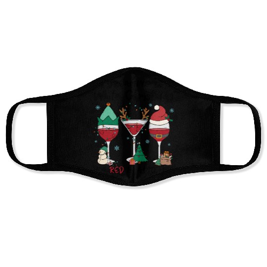 I'm Dreaming Of A White Christmas Face Masks