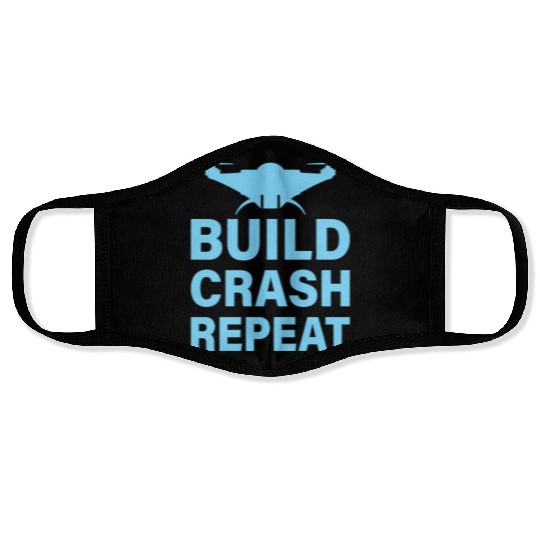 Build Crash Repeat Face Masks