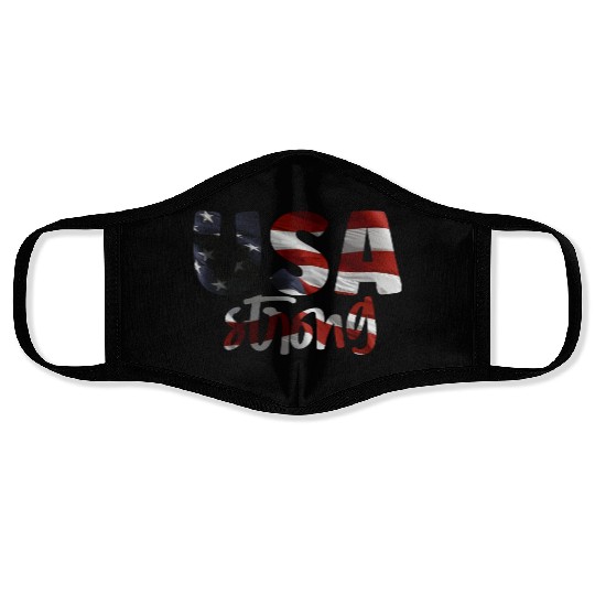 Usa strong Face Masks
