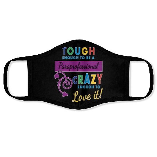 Teacher Assistant For Paraprofessional Face Masks