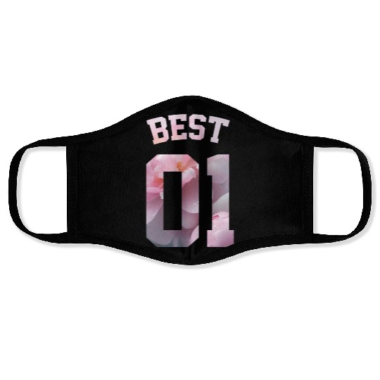 Flower Best Friends for 3 - best 01 Face Masks