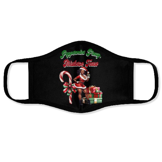 Peppermint Pinup, Mistletoe Tease Face Masks