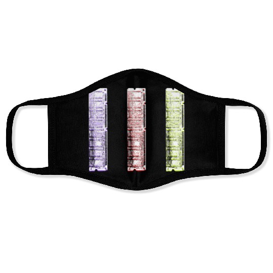 RAM cards clear Face Masks