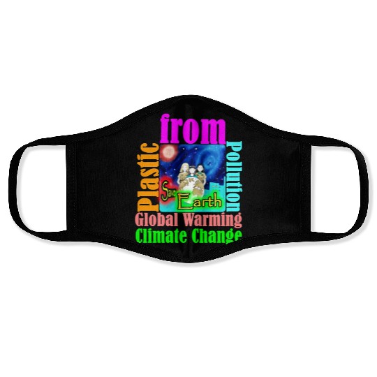 Save Earth Face Masks