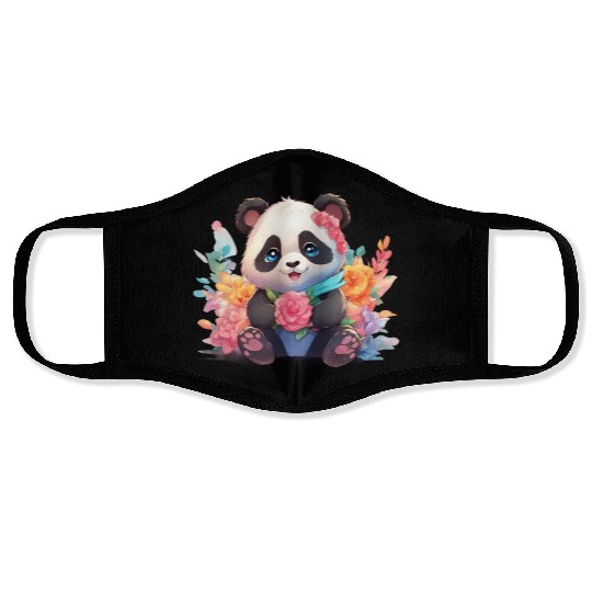 Bamboo Bliss Baby Panda Face Masks