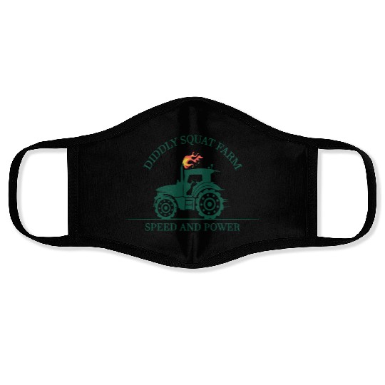 Diddly Squat Farm Green Gift For Fans Face Masks