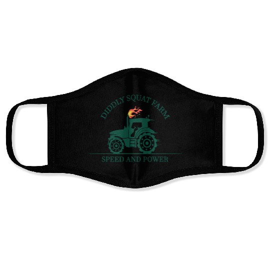 Diddly Squat Farm Green Gift For Fans Face Masks