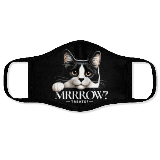 Bobtail More Treats 35 - Cute realistic cat Face Masks