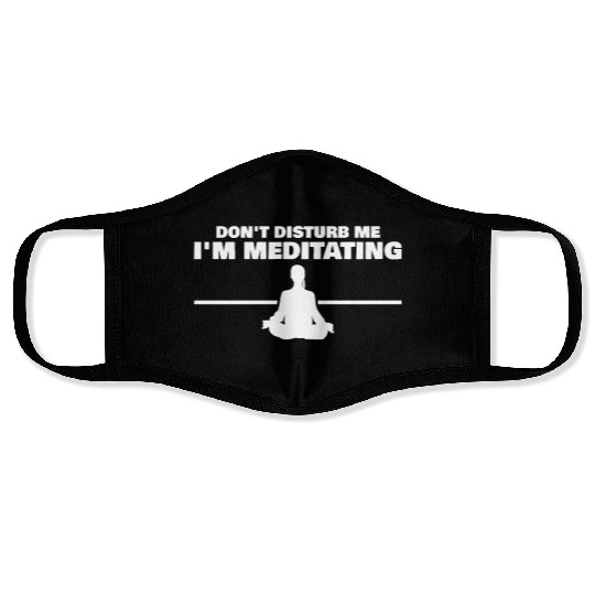 Meditation Yoga Meditating Face Masks